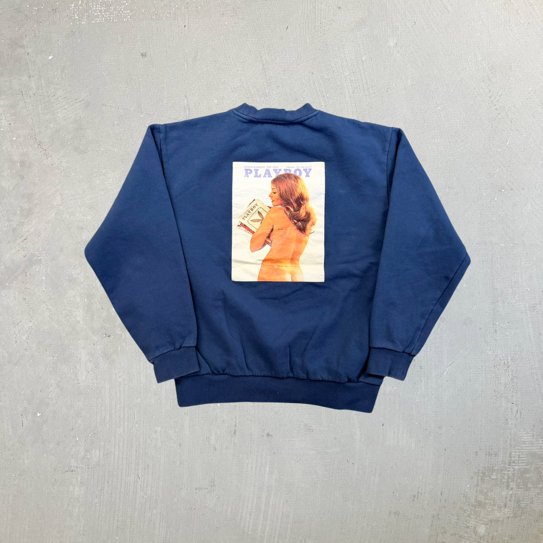 F- Playboy By Pacsun Magazine Poster Crewneck