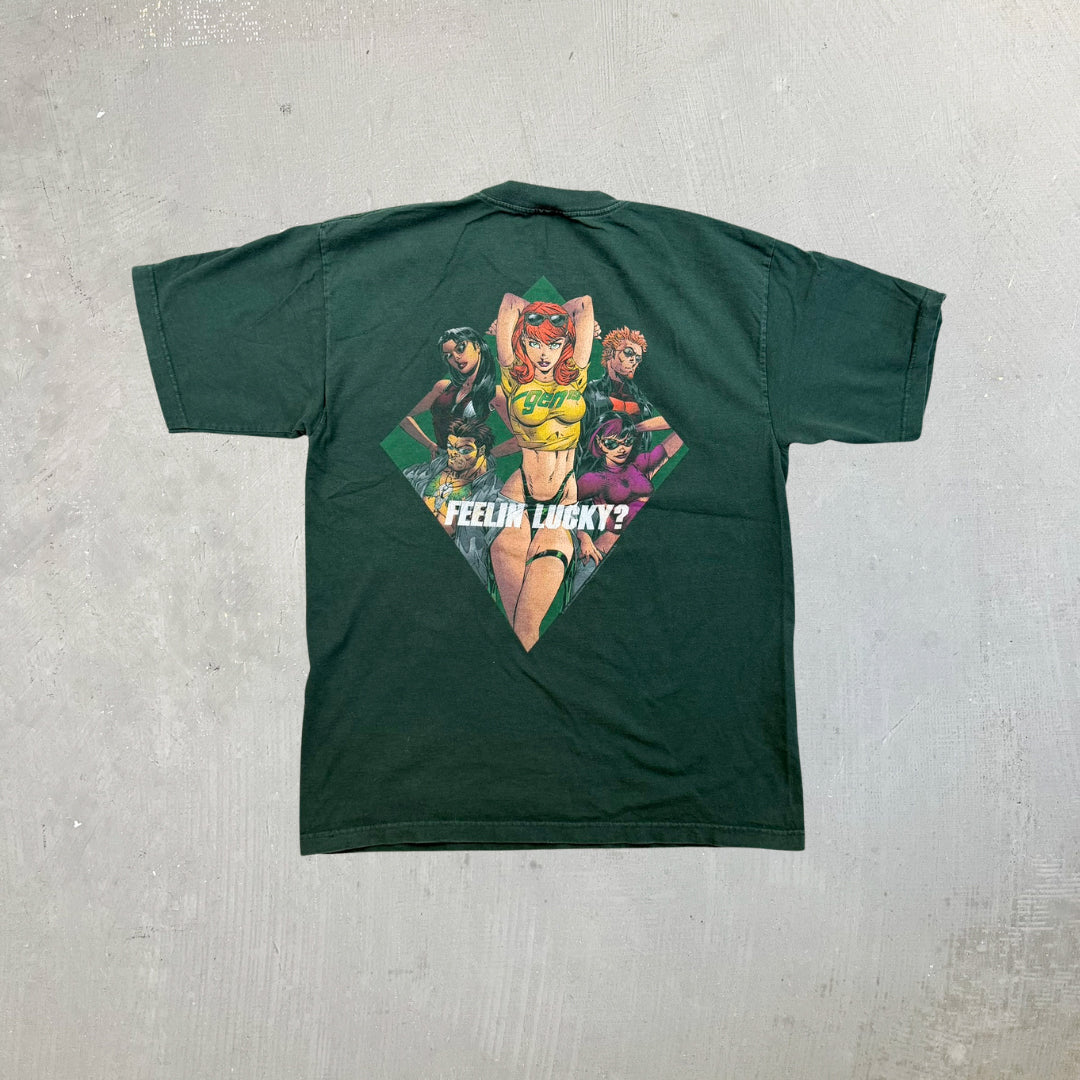 F- Vintage '97 Gen13 Feeling Lucky? Graphic Made In USA Tee