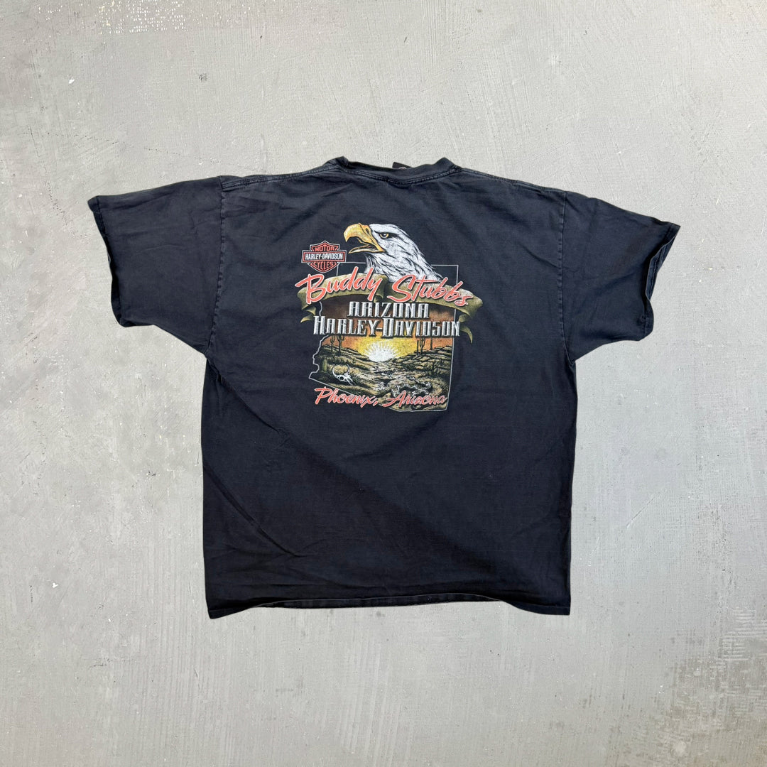 F- '14 Harley Davidson Phoenix Arizona Graphic Pocket Tee