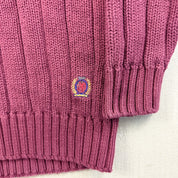 F- Vintage Tommy Hilfiger V-neck Style Knit Sweater