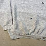 F- Vintage 90s Nike Embroidered Swoosh Made In USA Crewneck