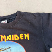 F- '08 Iron Maiden Somewhere Back In Time World Tour US Leg Graphic Anvil Tee
