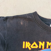 F- '08 Iron Maiden Somewhere Back In Time World Tour US Leg Graphic Anvil Tee