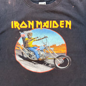 F- '08 Iron Maiden Somewhere Back In Time World Tour US Leg Graphic Anvil Tee