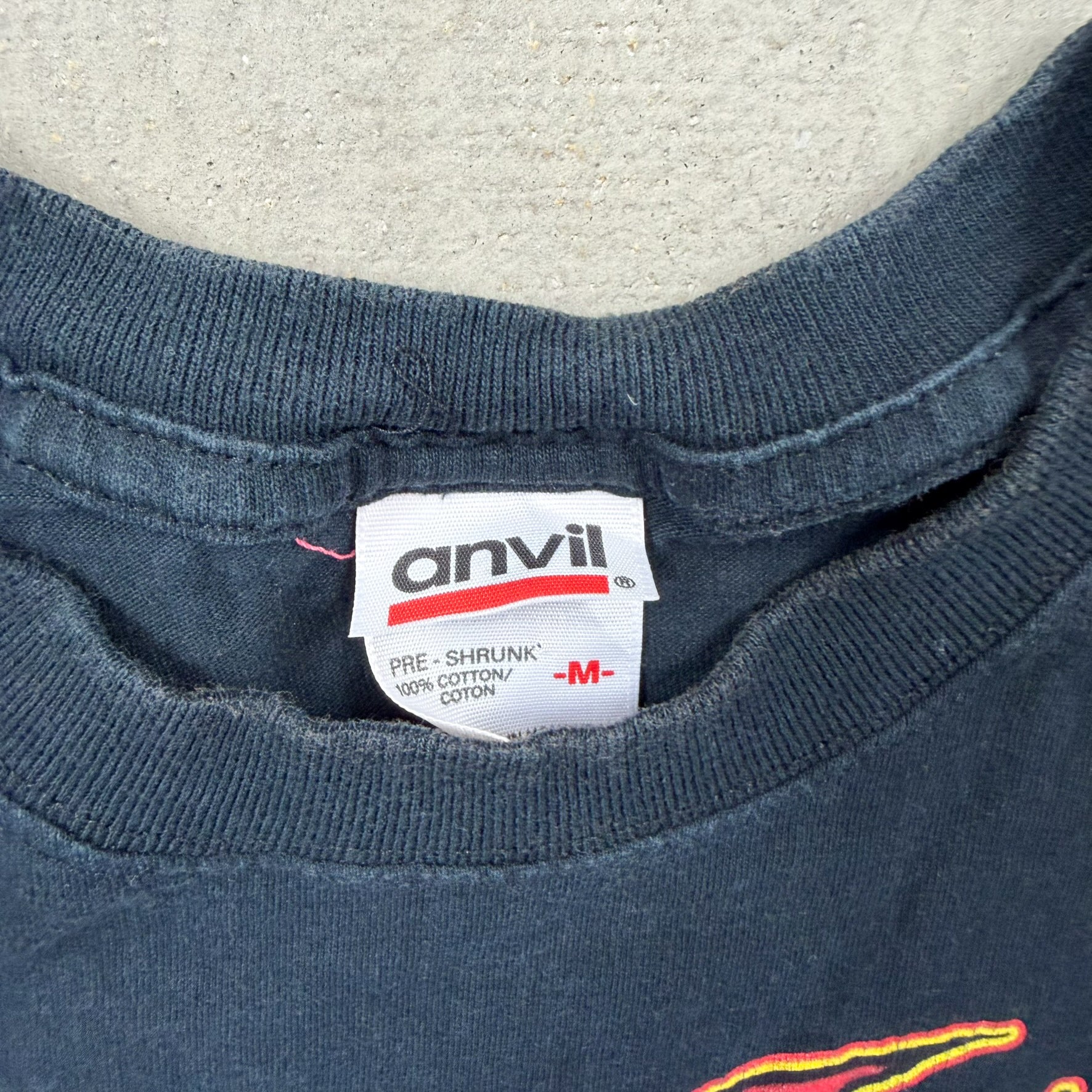 F- Vintage '05 Ozzfest Ozzy Osbourne Black Sabbath Graphic Red Anvil Tag Tee