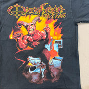 F- Vintage '05 Ozzfest Ozzy Osbourne Black Sabbath Graphic Red Anvil Tag Tee