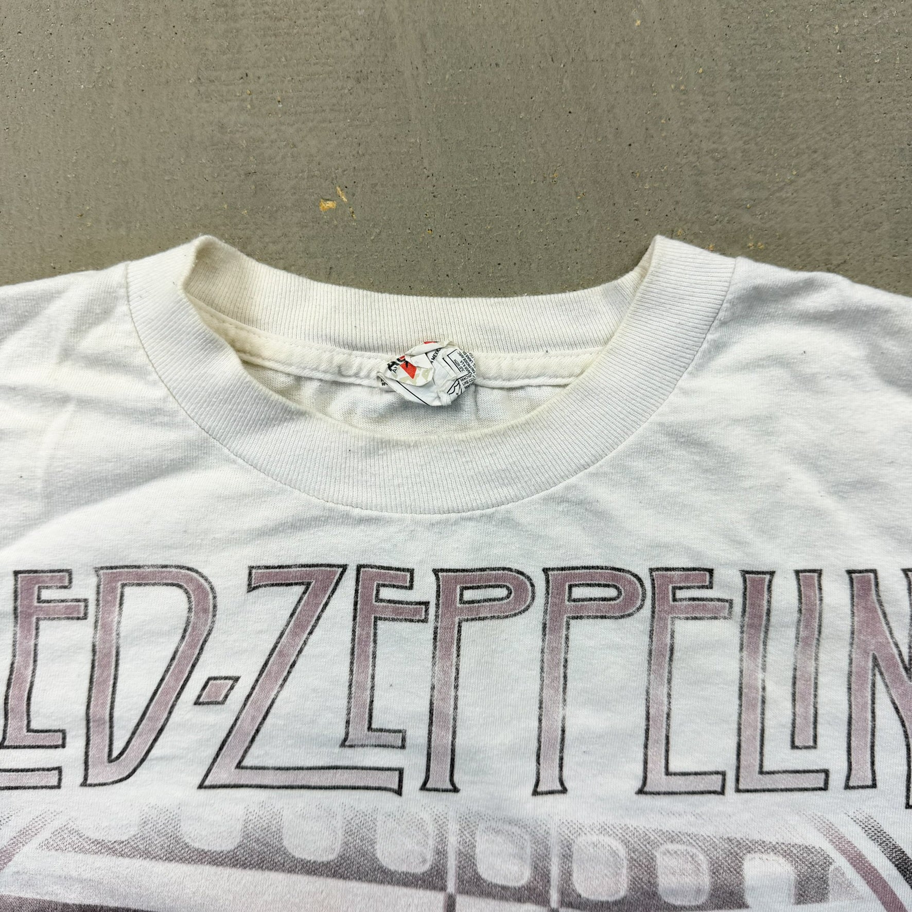 F- '11 Led Zeppelin Picture & Text Tee