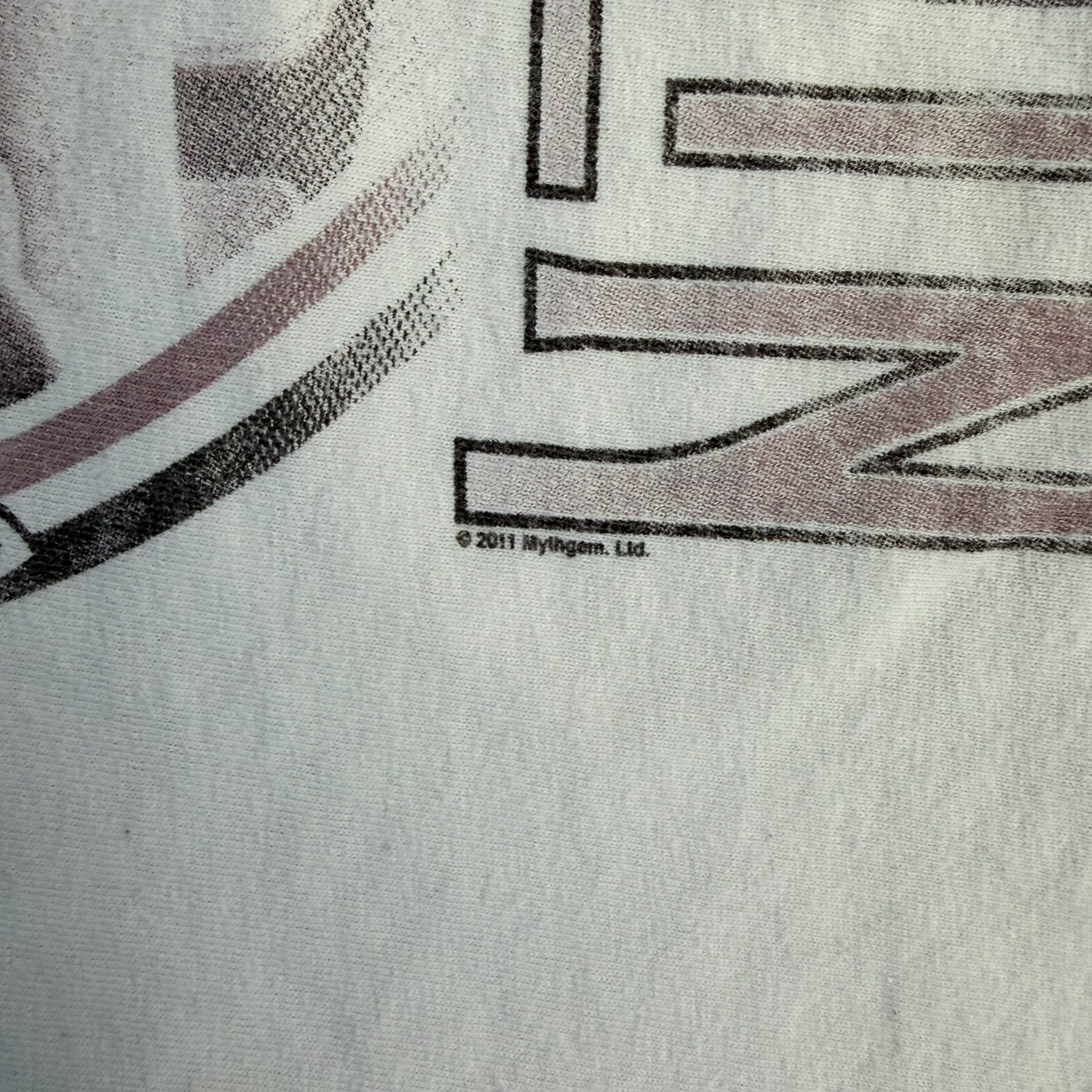 F- '11 Led Zeppelin Picture & Text Tee