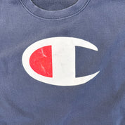 F- Vintage Champion Reverse Weave Graphic Logo Crewneck