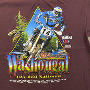 F- Vintage '97 Washougal Yamaha Motocross Single Stitch Made In USA Tee