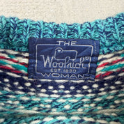 F- Vintage Woolrich Women's Pattern Knit Sweater