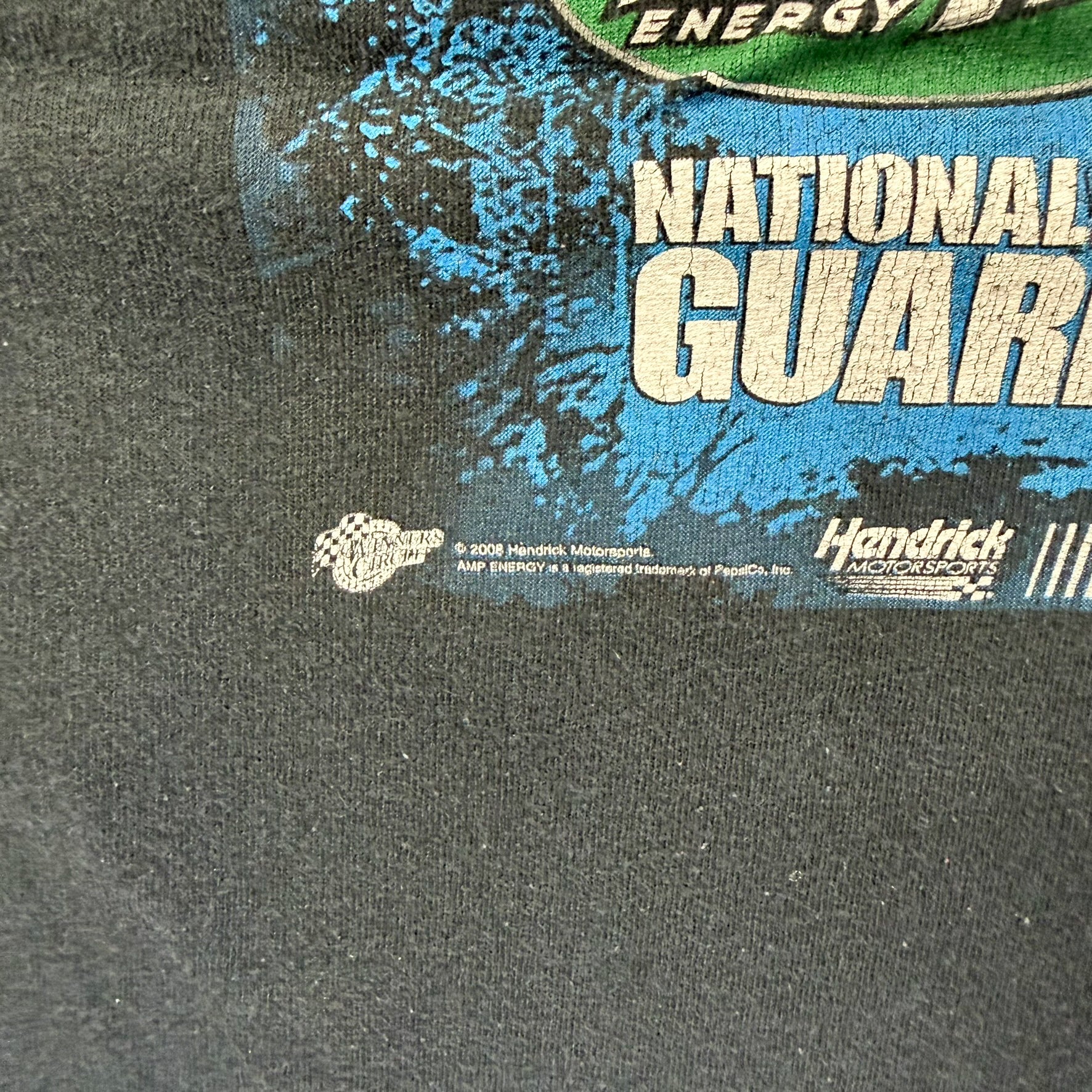 F- Vintage Nascar Winner's Circle Dale Jr Picture Tee