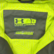 F- Under Armor Mossy Oak Treestand Camo Zip Up Winter Jacket