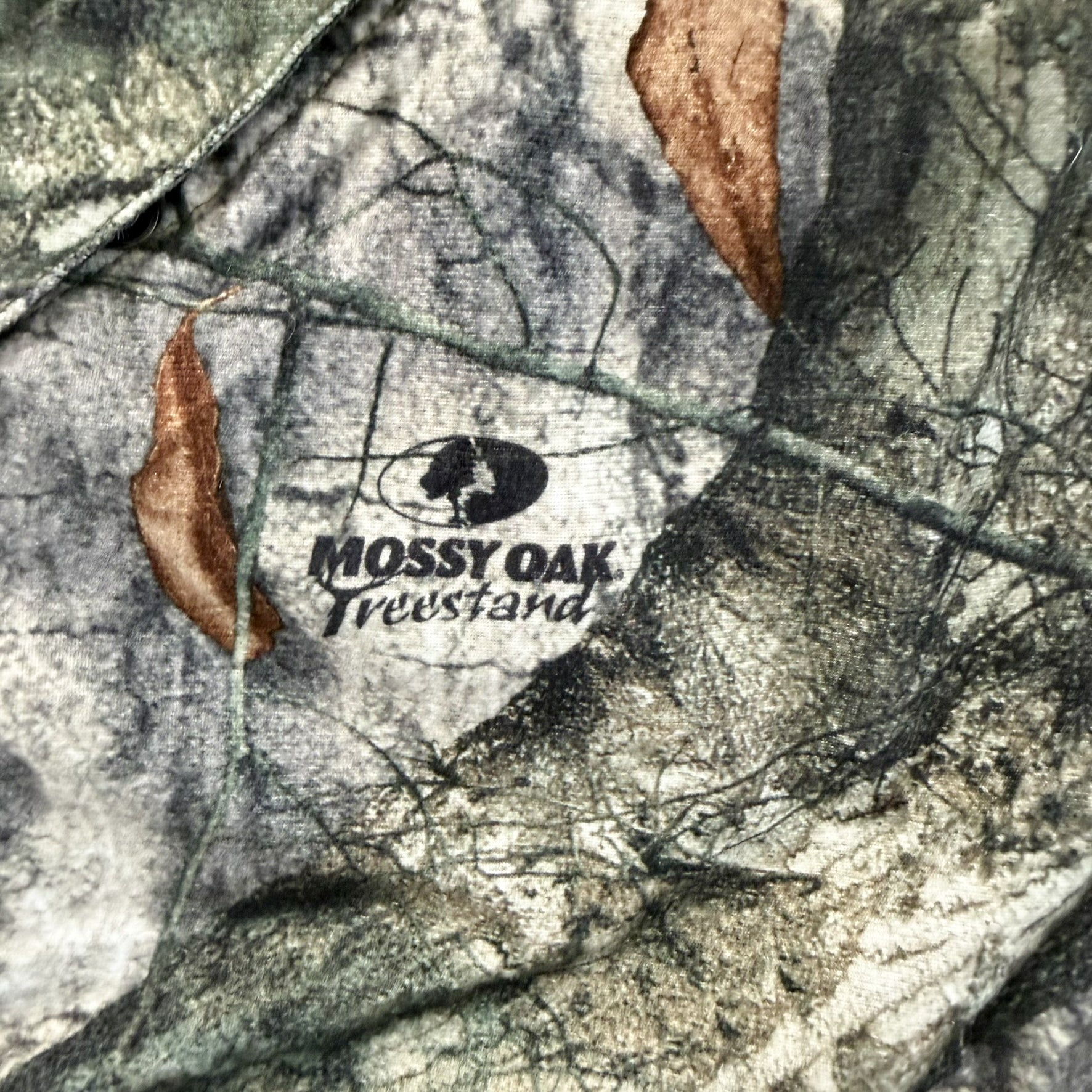 F- Under Armor Mossy Oak Treestand Camo Zip Up Winter Jacket