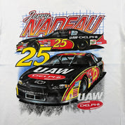 F- Vintage '01 Nascar Jerry Nadeau UAW Delphi Car Tee