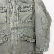 F- Vintage Gap Zip Up Lightweight Cargo Jacket