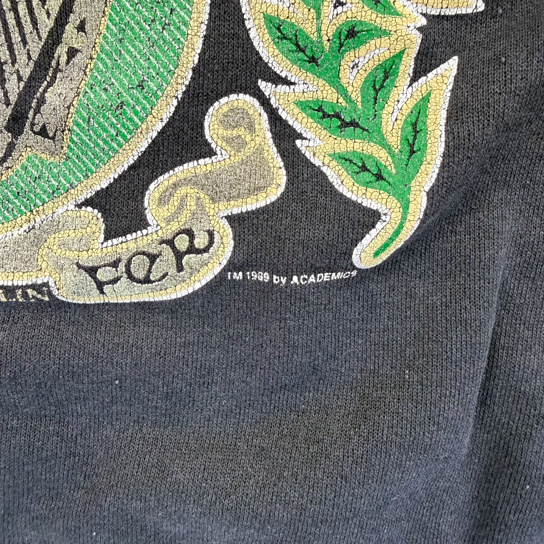 F- Vintage '89 National University Of Ireland Crewneck