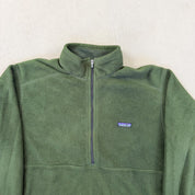 F- Vintage Patagonia Synchilla Quarter Zip Pullover Polar Fleece