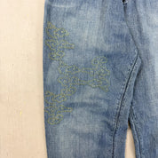 F- Vintage Coogi Embroidered Details Baggy Jeans