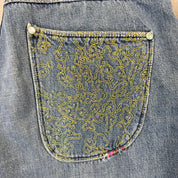 F- Vintage Coogi Embroidered Details Baggy Jeans
