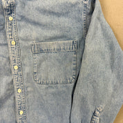 F- Vintage Gap Denim Button Down Shirt