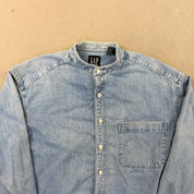 F- Vintage Gap Denim Button Down Shirt