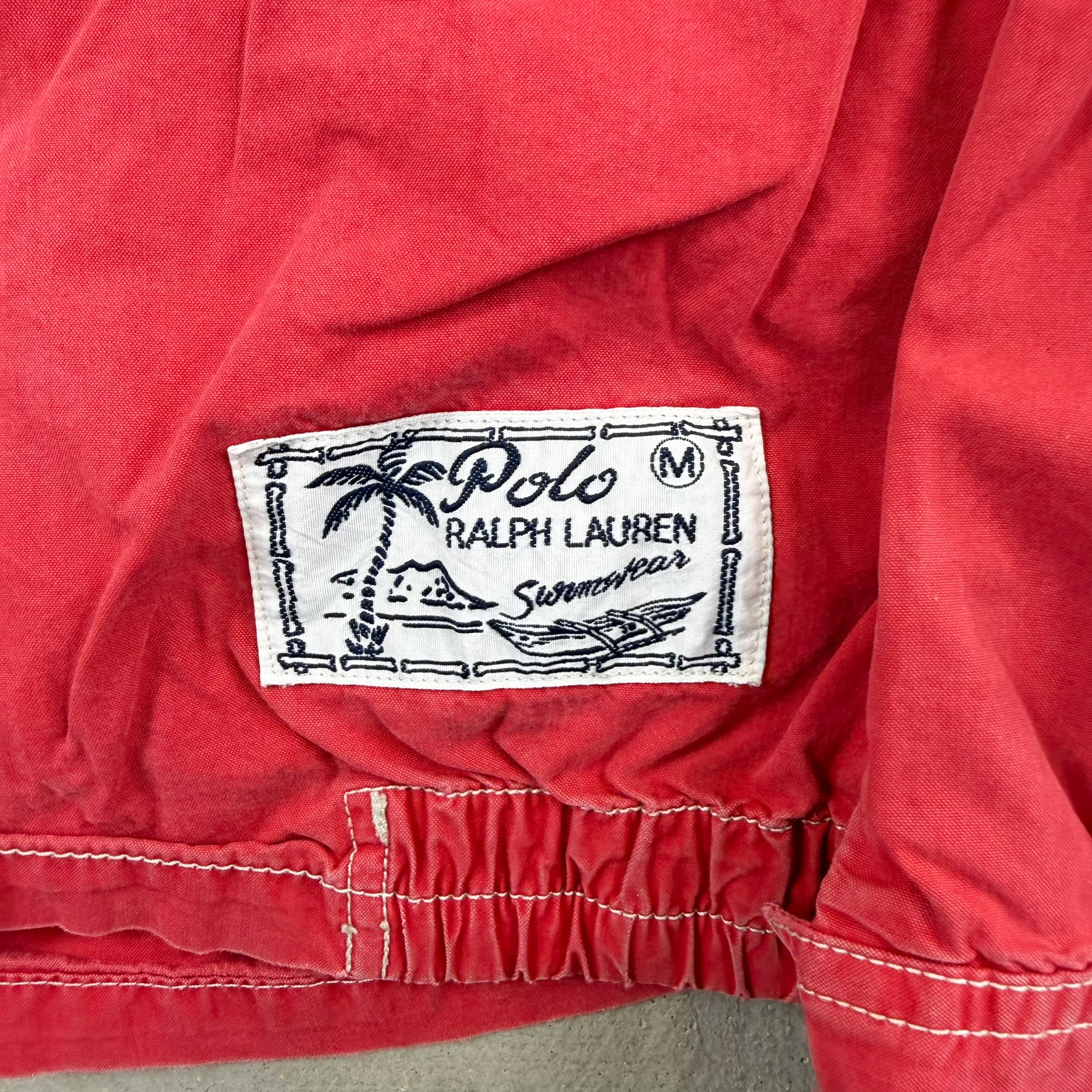 F- Vintage Polo Ralph Lauren Summer Wear Zip Up Lightweight Jacket