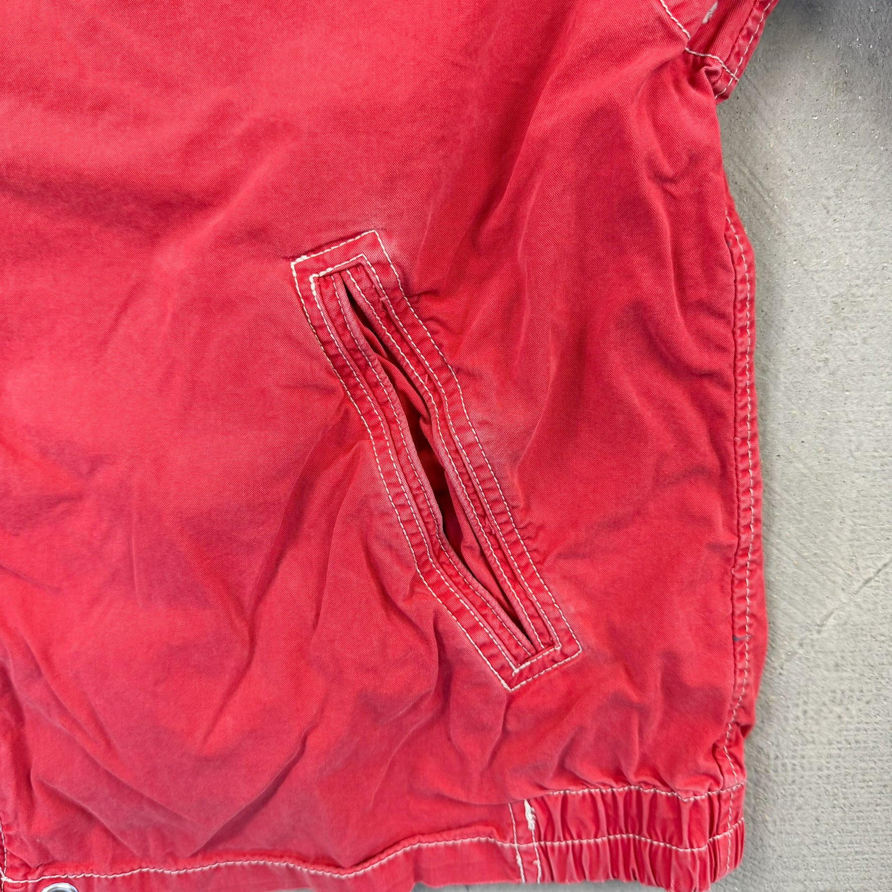 F- Vintage Polo Ralph Lauren Summer Wear Zip Up Lightweight Jacket