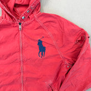 F- Vintage Polo Ralph Lauren Summer Wear Zip Up Lightweight Jacket