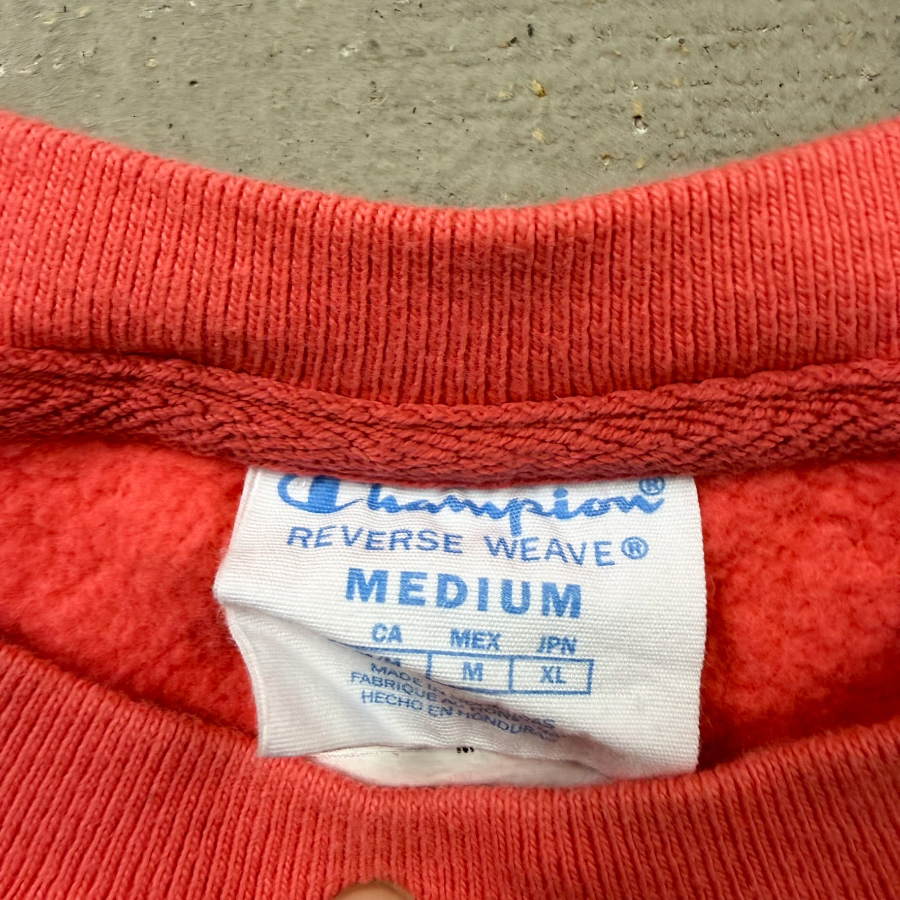 F- Vintage Champion Reverse Weave Blank Crewneck
