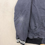 F- Vintage Stussy Zip Up Waffle Lined Lightweight Jacket