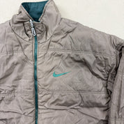 F- Vintage 90s Nike Reversible Zip Up Puffer Winter Jacket