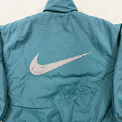 F- Vintage 90s Nike Reversible Zip Up Puffer Winter Jacket