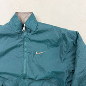 F- Vintage 90s Nike Reversible Zip Up Puffer Winter Jacket