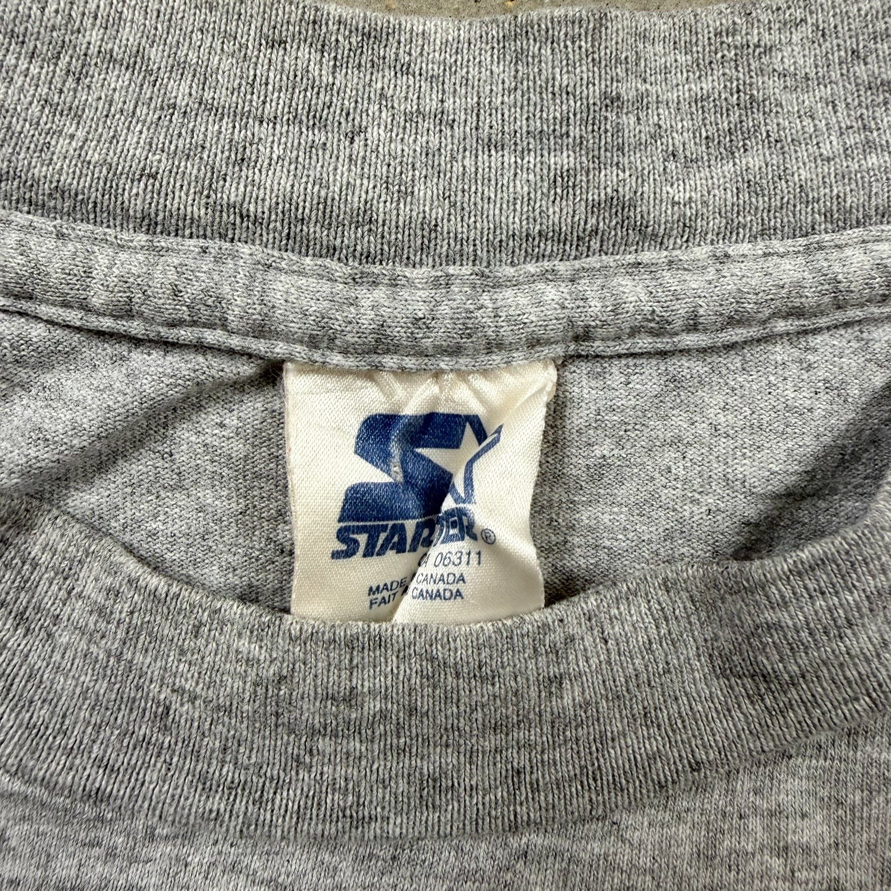 F- Vintage '95 CFL Grey Cup Saskatchewan Starter Tee