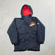 F- Vintage Vancouver Canucks NHL Apex One Winter Jacket