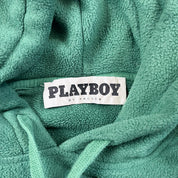 F- Playboy By Pacsun Embroidered Bunny Polar Fleece Hoodie