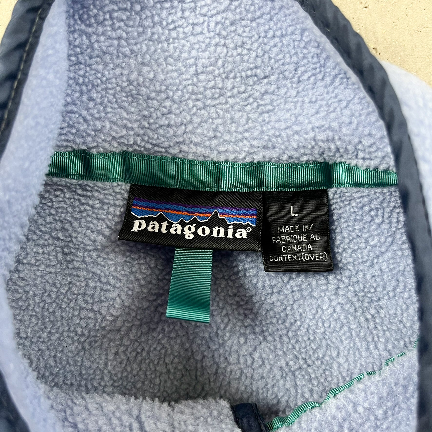 F- Patagonia Synchilla Light Purple Polar Fleece