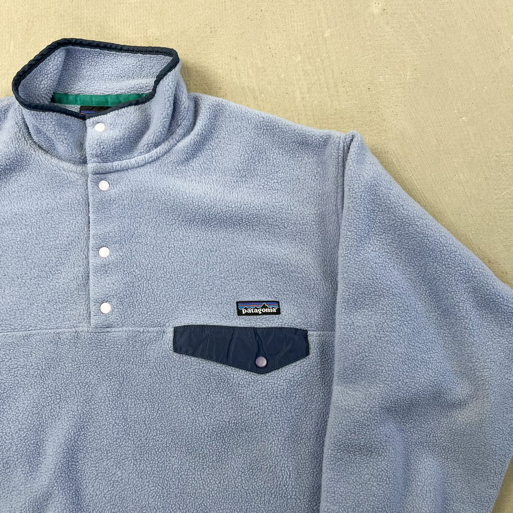 F- Patagonia Synchilla Light Purple Polar Fleece