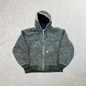 F- Vintage Carhartt J131 Active Hooded Workwear Jacket