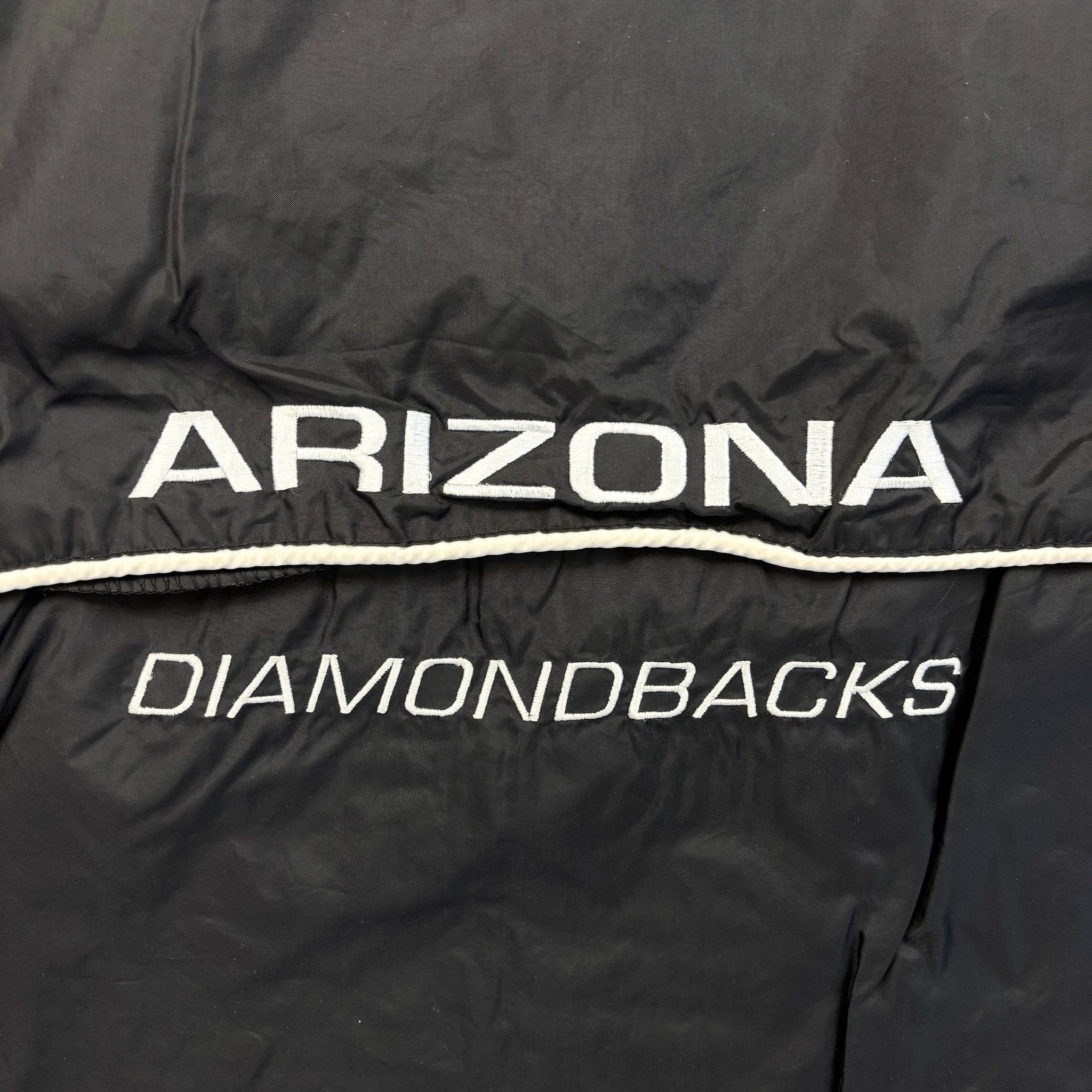 F- Vintage Arizona Diamondbacks MLB Starter Zip Up Windbreaker Jacket