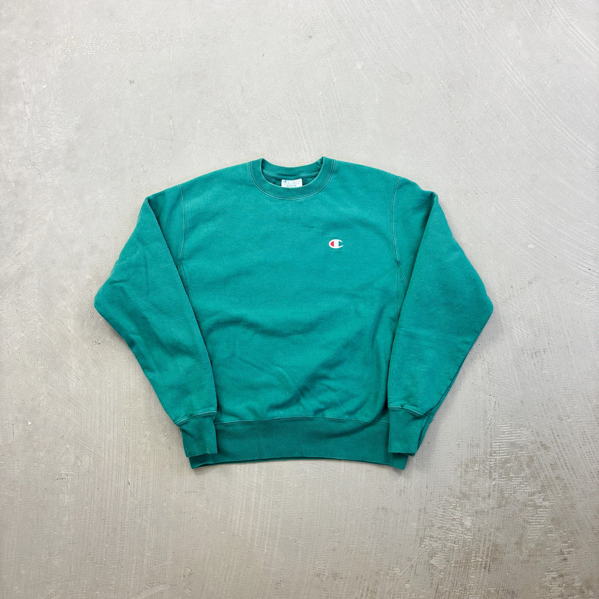 F- Vintage Champion Reverse Weave Green Crewneck – HG VINTAGE