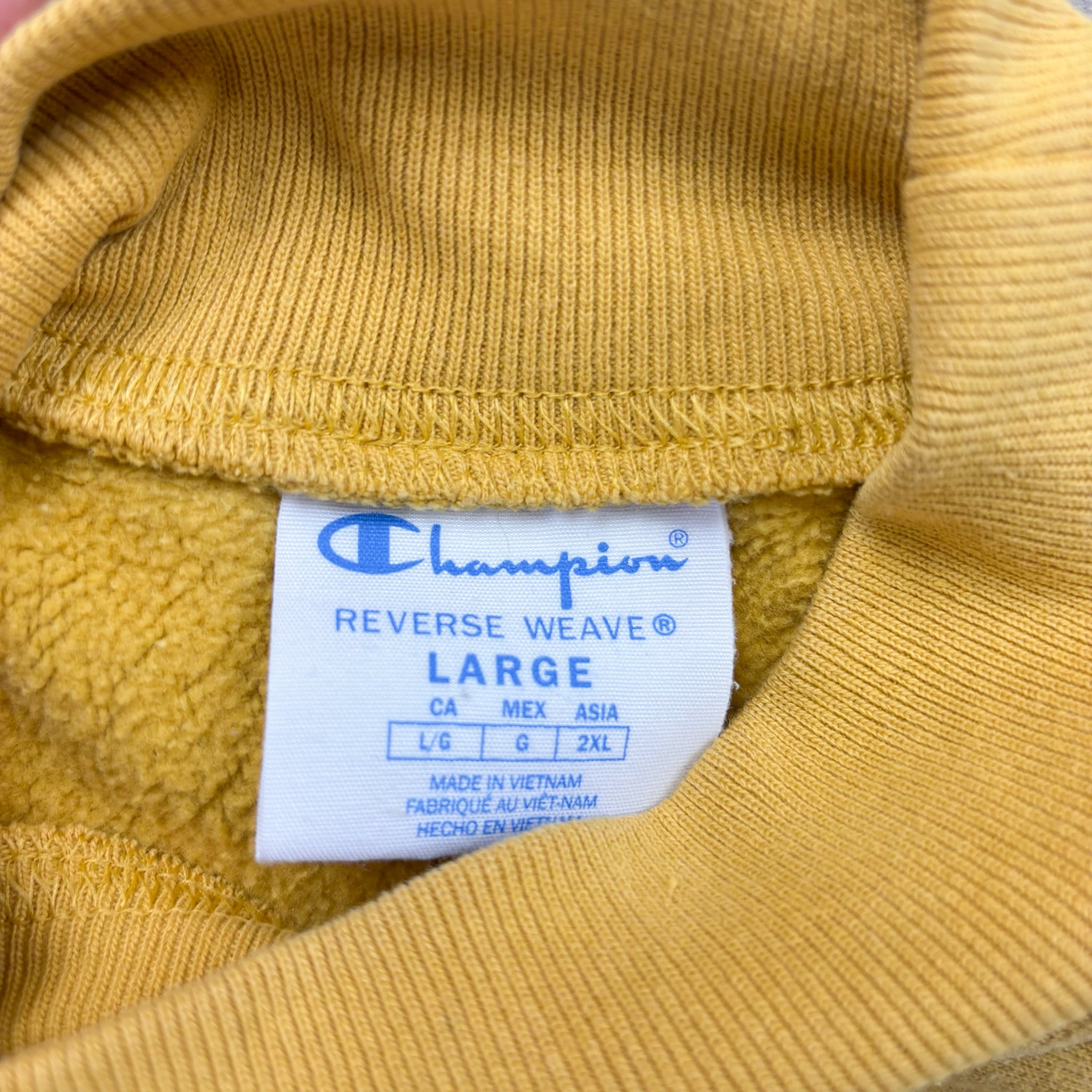 F- Vintage Champion Reverse Weave Turtle Neck Style Crewneck