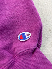 F- Vintage Champion Made in USA Reverse Weave Purple Crewneck