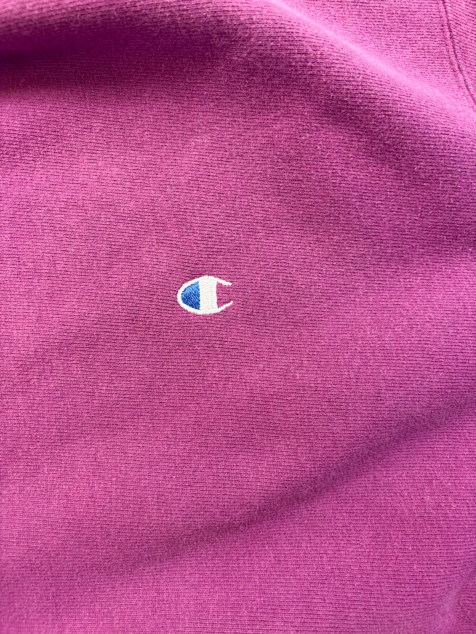 F- Vintage Champion Made in USA Reverse Weave Purple Crewneck