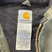 F- Vintage Carhartt J131 Active Hooded Workwear Jacket