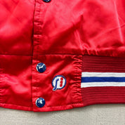 F- Vintage Montreal Canadiens NHL Satin Bomber Jacket