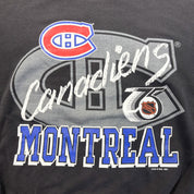 F- Vintage '91 Montreal Canadiens NHL Graphic Crewneck