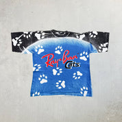 F- Vintage Ray Ban Cats All Over Print Tee