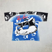 F- Vintage Ray Ban Cats All Over Print Tee